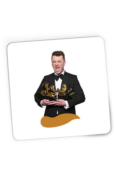 OEM Mousepad Gaming Sam Smith Grammy Awards Music Songs Happy Funny, 21x19 см