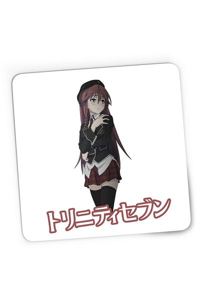 OEM Mousepad Gaming Trinity Seven Asami Lilith Romance Anime Shounen, 21x19 см
