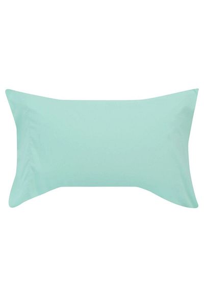 Kotonia Home Set de 2 fețe de pernă Kotonia Home Hotel, 100% bumbac, culoare Olandina, dimensiune 50x70 cm, turcoaz