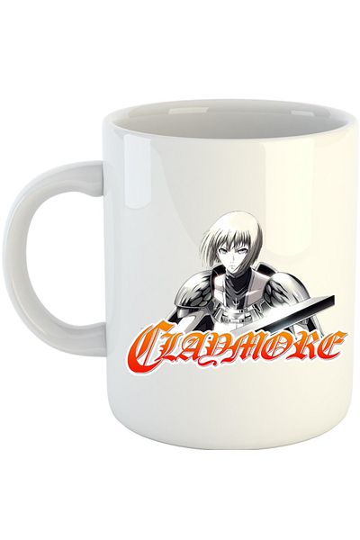 OEM Claymore Clare Yagi Norihiro Gore Mangaka Mug, white, 330 ml