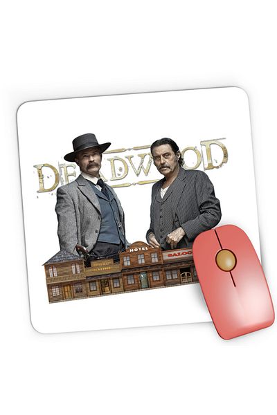 OEM Mousepad Gaming Deadwood Western Cowboy Gentleman, 21x19 см
