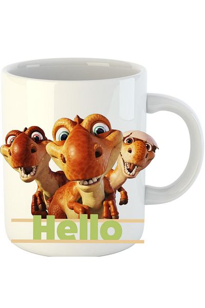 OEM Cana Ice Age Dragon Egg Dinosaur Hello Funny Small, alba, 330 ml