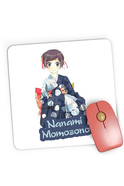 OEM Mousepad Gaming Kamisama Kiss Animekage Sakura Obi, 21x19 cm