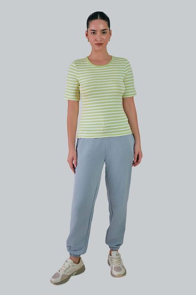 Gant Slim Striped 1X1 Ribbed T-Shirt