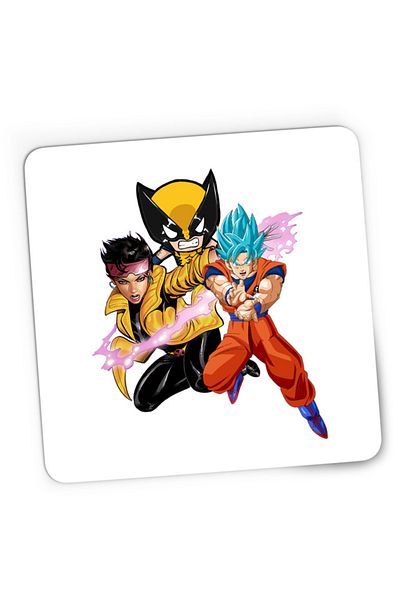 OEM Mousepad Gaming X-men Goku Strong Men Avangers Marvel Anime, 21x19 см