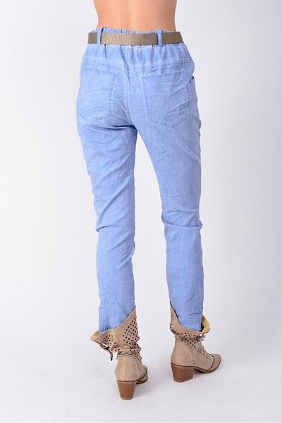 Park Moda 21668 Belt Detail Gabardine Pants