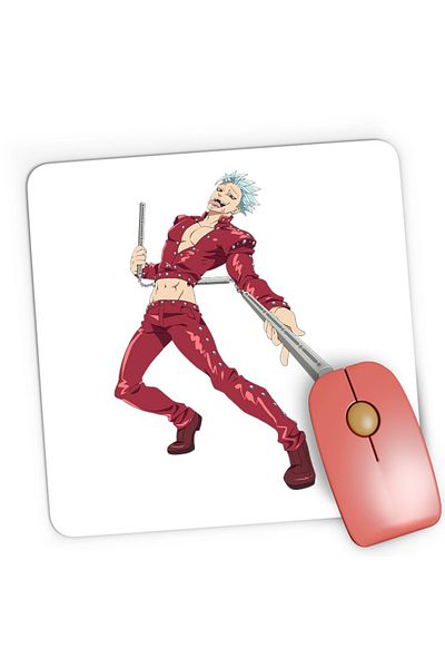 OEM Mousepad Gaming Seven Deadly Sins Damasu Hidoi, 21x19 см
