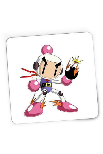 OEM Mousepad Gaming Bomberman Anime Manga Cosplay, 21x19 см