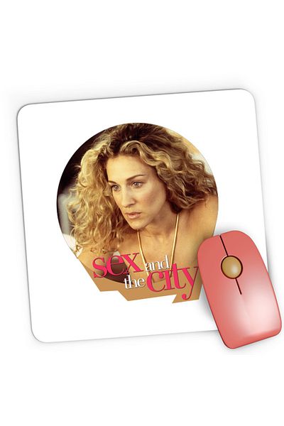 OEM Mousepad Gaming Life and the City Carrie Beautiful Woman Office, 21x19 см