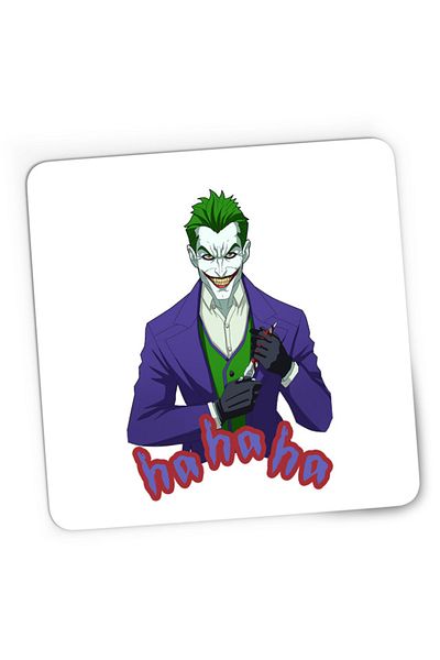 OEM Mousepad Gaming Joker Laugh Evil Gloves Crazy Man, 21x19 см