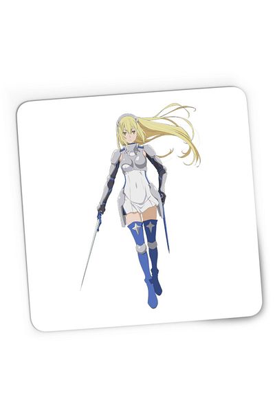 OEM Mousepad Gaming DanMachi Wallenstein Ice Sword Manga, 21x19 см