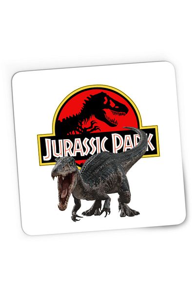 OEM Mousepad Gaming Jurassic Park Dinosaur T-REX Scary, 21x19 см