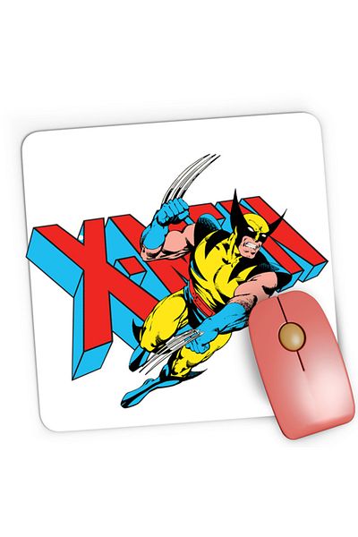 OEM Mousepad Gaming X-men Logo Jump Master Mind Protect Civilians, 21x19 см