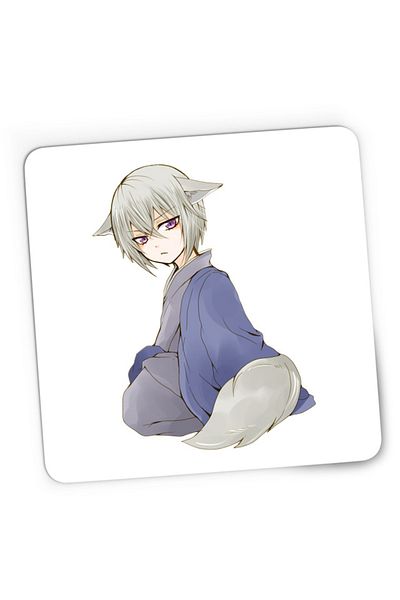 OEM Mousepad Gaming Kamisama Kiss Tomoe Chibi Fox Spirit Shinto, 21x19 см