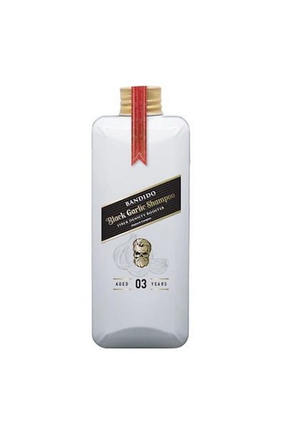 BANDİDO Șampon profesional de păr cu usturoi negru, Colecția Golden, 350 ml