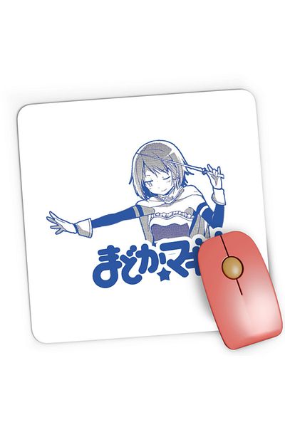 OEM Madoka Magica Sayaka Water Calm Cape Otaku Manga Gaming Mousepad, 21x19 cm
