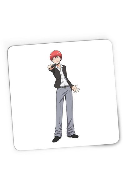 OEM Mousepad Gaming Assassination Classroom Karma Akabane Fire Unicorn, 21x19 см