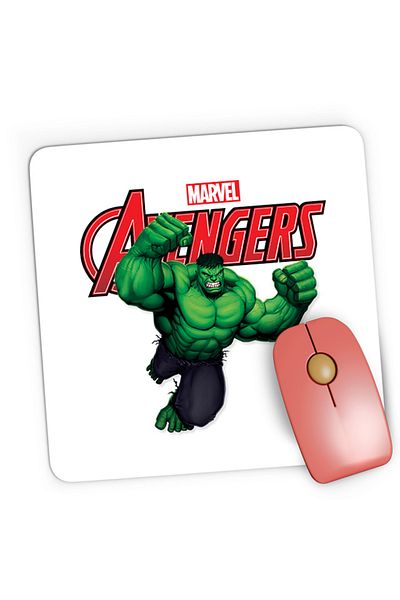 OEM Mousepad Gaming Hulk The Avangers Experiment Protect Humanity, 21x19 см