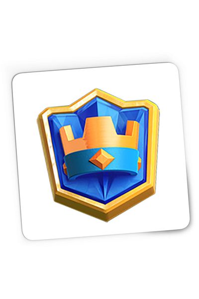 OEM Mousepad Gaming Clash Royale King Mobile Game Strategy Supercell, 21x19 см