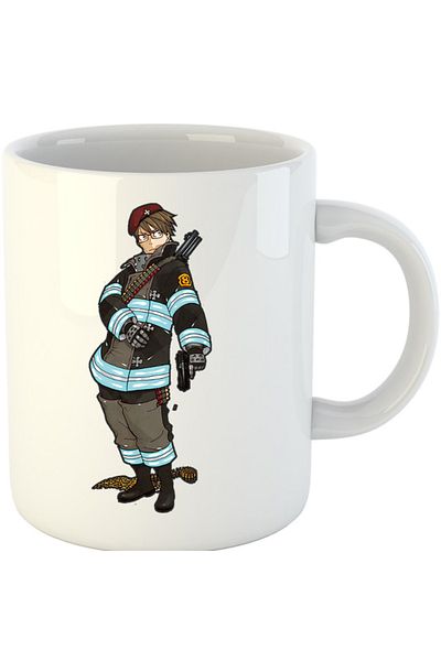 OEM Cana Fire Force Hinawa Takehisa Animekage Otaku, alba, 330 ml