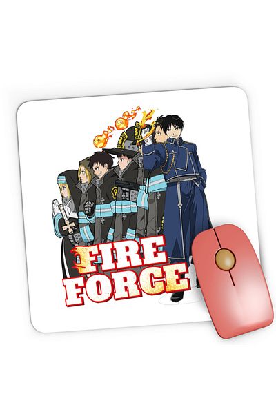 OEM Mousepad Gaming Fire Force Kusakabe MagyarAnime, 21x19 cm