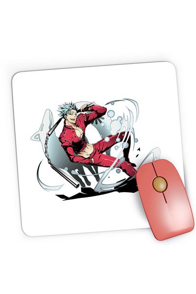 OEM Mousepad Gaming Seven Deadly Sins Ban Cardinal Capital Vices, 21x19 см