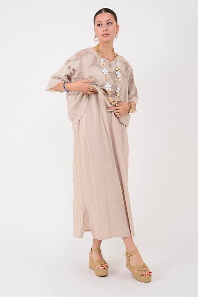 Park Moda 11197 LOVA ΑΝΟΙΧΤΟ ΚΕΝΤΗΜΕΝΟ ΦΟΡΕΜΑ ΜΕ ΛΕΠΤΟΜΕΡΗ ΔΙΠΛΟ