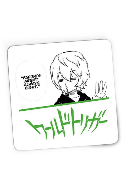 OEM Mousepad Gaming World Trigger Amatori Chika Parents Anime Manga, 21x19 см