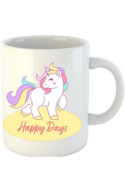 OEM Cana Unicorn Squad Happy Days Magic Universe, alba, 330 ml