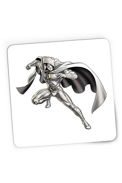 OEM Mousepad Gaming Moon Knight Marvel Hero Batman Super Powers, 21x19 см