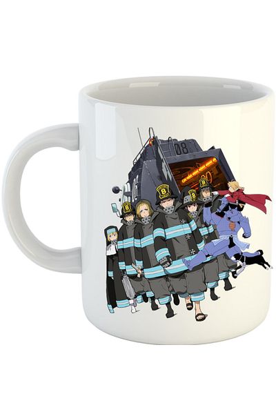 OEM Cana Fire Force All Team Otaku, alba, 330 ml