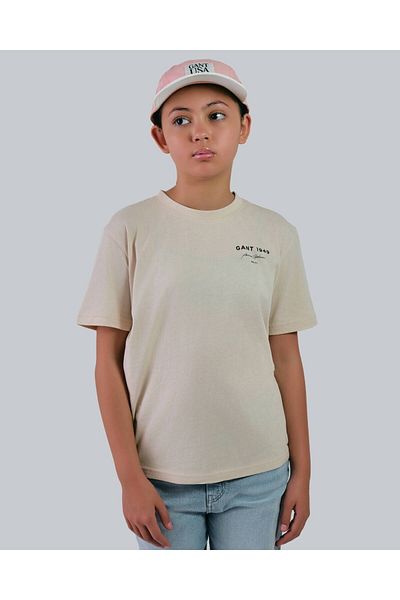 Gant Teens Script Graphic T-Shirt