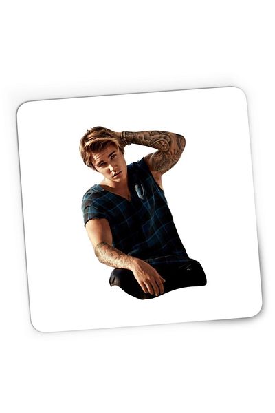 OEM Mousepad Gaming Justin Bieber Tattoo Boyfriend My World, 21x19 см