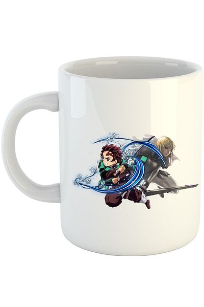 OEM Cana Claymore Demons Kimetsu No Yaiba Boruto, alba, 330 ml