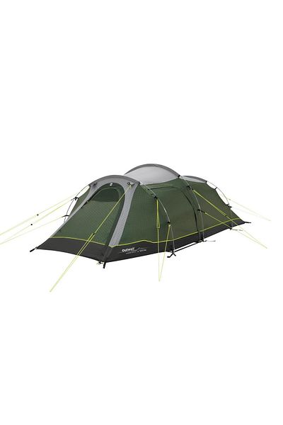 3 Cort tunel Outwell Earth Plus cu două camere pentru persoane, Verde, Gri | Outwell