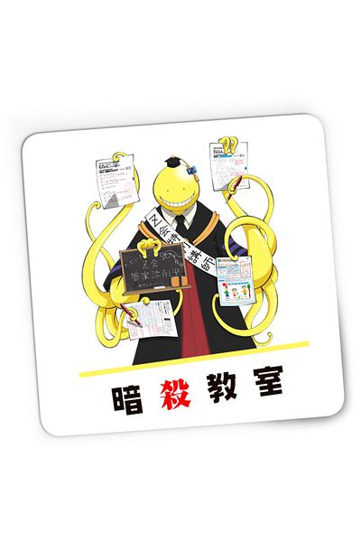OEM Mousepad Gaming Assassination Classroom Anime Cosplay Unusual Kanji, 21x19 см