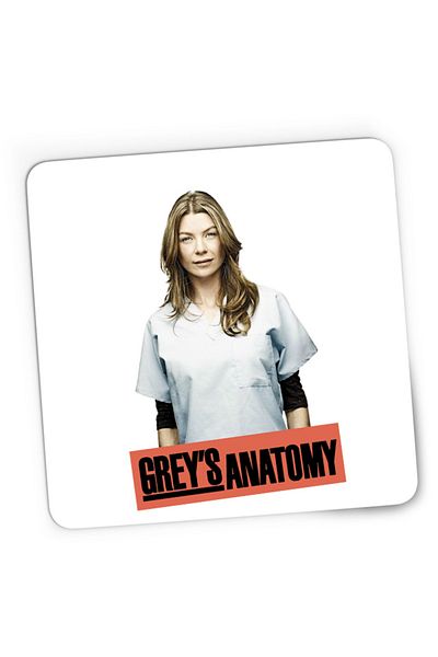 OEM Mousepad Gaming Grey Anatomy Pompeo Medic Logo Save Shonda, 21x19 см