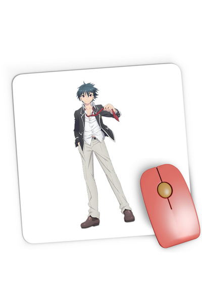 OEM Mousepad Gaming Trinity Seven Arata Kasuga Anime, 21x19 cm