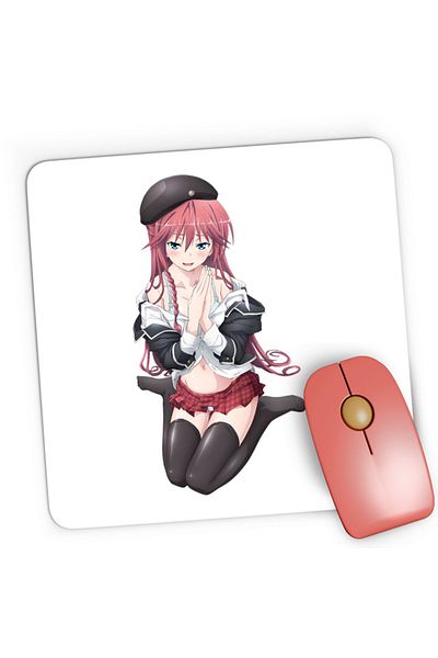 OEM Mousepad Gaming Trinity Seven Asami Lilith Cosplay Kachi, 21x19 cm