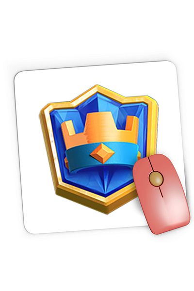 OEM Mousepad Gaming Clash Royale King Mobile Game Strategy Supercell, 21x19 см