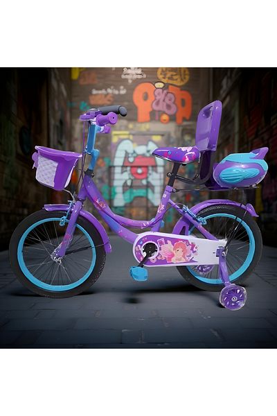 rexa 16-Inch Kids Bicycle – Sturdy Beginner Bike with Training Wheels
