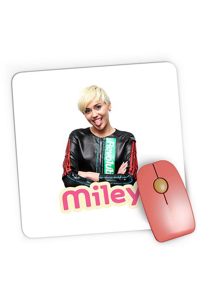 OEM Mousepad Gaming Miley Cyrus Bike Costume Pinky Fight Race, 21x19 см