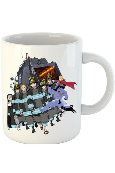 OEM Cana Fire Force All Team Otaku, alba, 330 ml