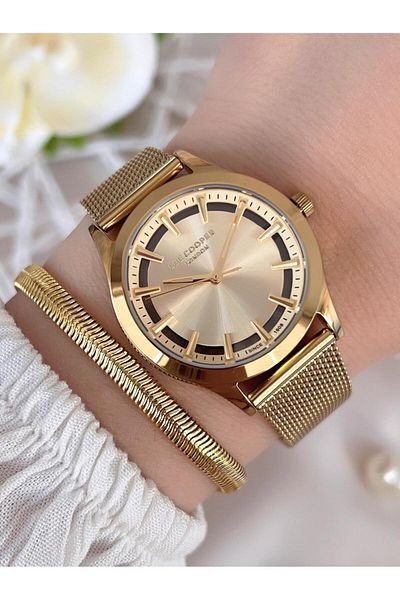 Lee Cooper Steel Mesh Band 3 Atm Water Resistant Women Wrist Watch Vs.Blkt.0495