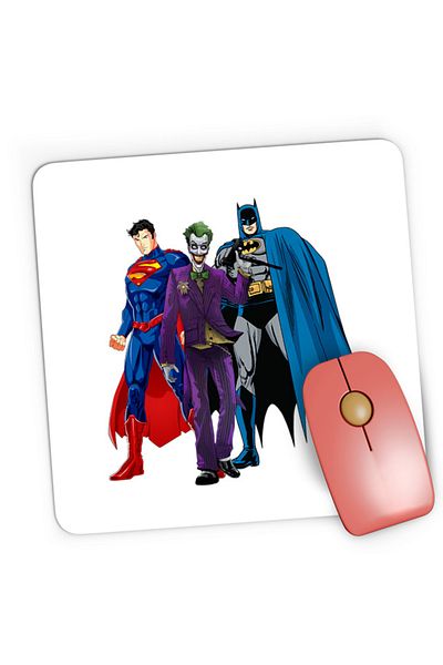 OEM Mousepad Gaming Joker Batman Superman Marvel DC Comics America, 21x19 см