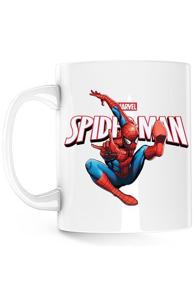 OEM Cana Spiderman Marvel Bite Superhero, alba, 330 ml
