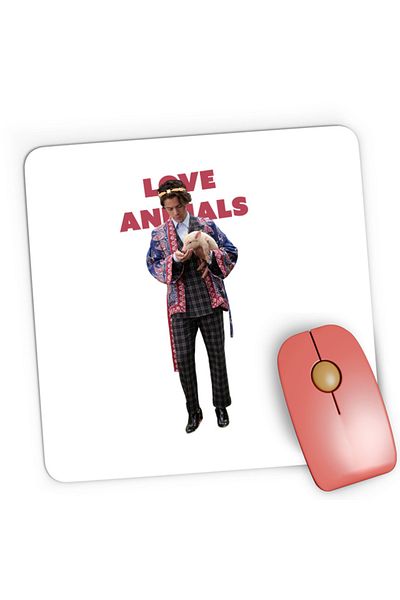 OEM Mousepad Gaming Harry Styles Animals Pig Love TV Show Children, 21x19 см