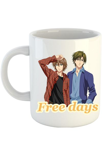 OEM Cana Prince of Tennis Shuusuke Kunimitsu Free Days Sports, alba, 330 ml