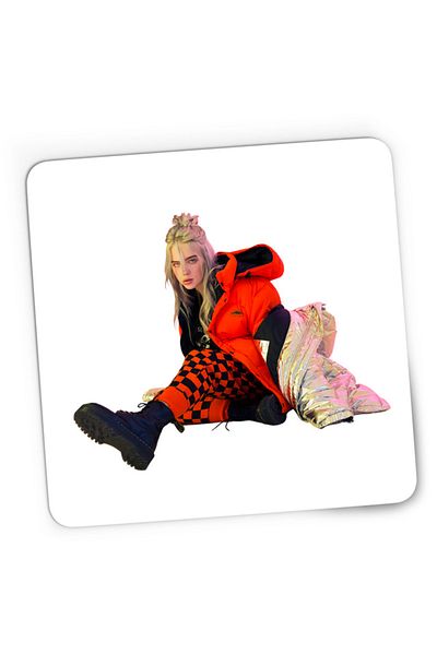 OEM Mousepad Gaming Billie Eilish Fashion Album Concert Look Teens, 21x19 см