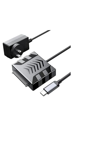 OEM Orico SATA adapter cable, USB C to SATA III for HDD, SSD hard drives, 50 CM, black